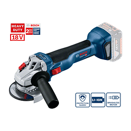 Esmeril Angular inalámbrico 125 mm GWS 18V-10  Bosch