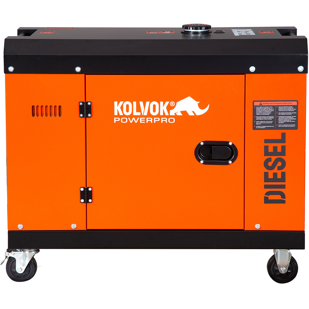 Generador eléctrico Diesel Monofásico Insonoro 5KVA GS700D Kolvok 2