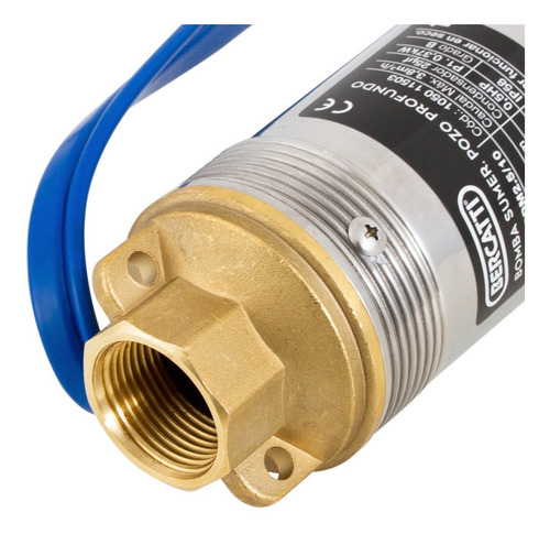 Bomba sumergible pozo 3'' 0.5 HP - 1.5 HP Tipo lápiz 3SDM2 Bercatti 2