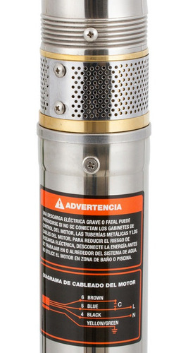 Bomba sumergible pozo 3'' 0.5 HP - 1.5 HP Tipo lápiz 3SDM2 Bercatti 3