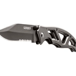 Cuchillo Plegable Paraframe I Hoja Dentada Gerber