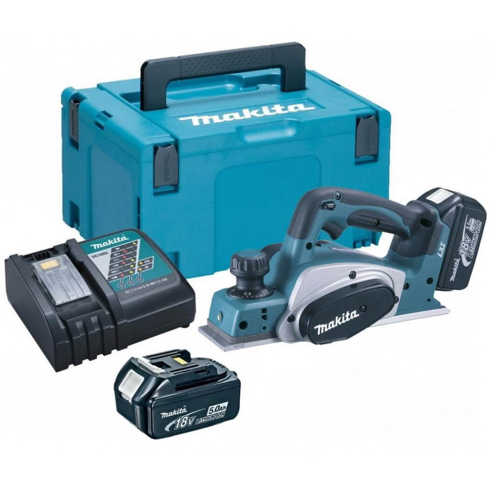 Cepillo inalámbrico 82MM 18V DKP180RFE Makita 1