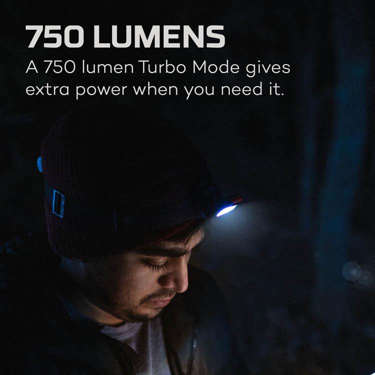 Linterna Frontal EINSTEIN™ 750 Lúmenes Nebo 3