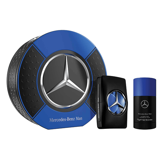 Estuche Eau De Toilette Man 100 ML + Desodorante 75gr Travel MBMA528 Mercedes Benz