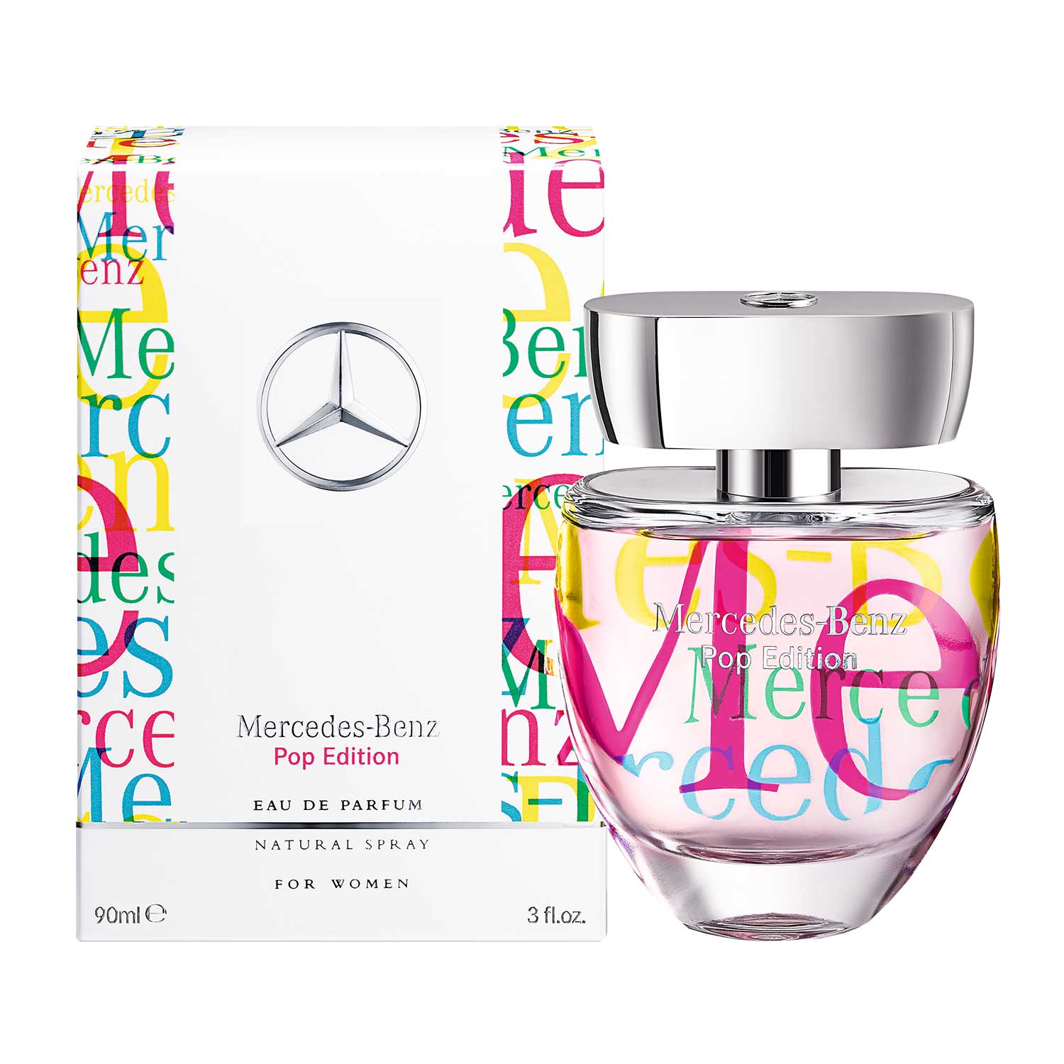 Eau De Toilette Woman 90ML Pop Edition MBWO116 Mercedes-Benz 1