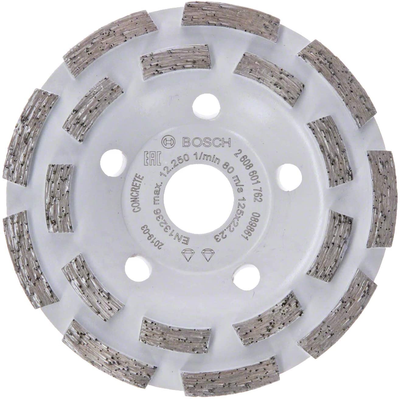 Copa Diamantada Segmentada 125 mm Expert for Concrete Bosch  1