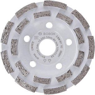 Copa Diamantada Segmentada 125 mm Expert for Concrete Bosch 