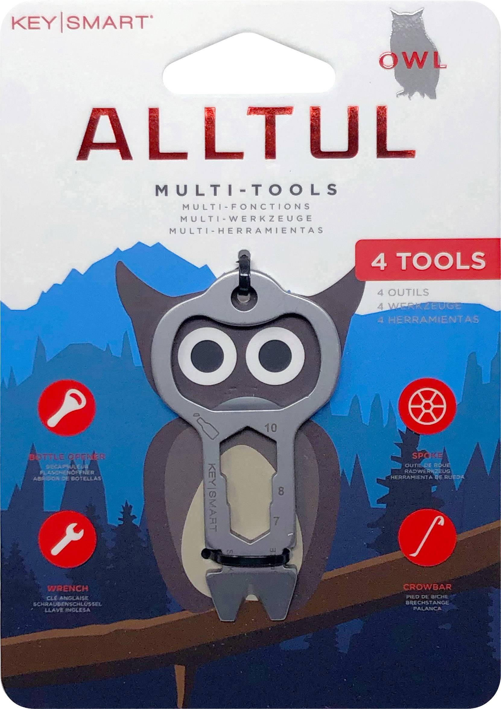 Llavero Multiherramienta Búho KS824-SS-OWL Alltul 1