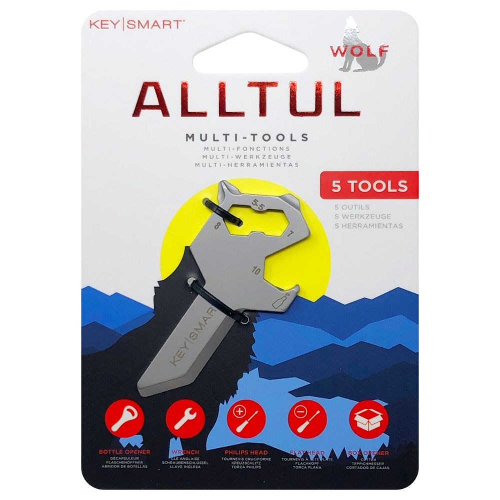 Llavero Multiherramienta Lobo KS824-SS-WLF Alltul 1