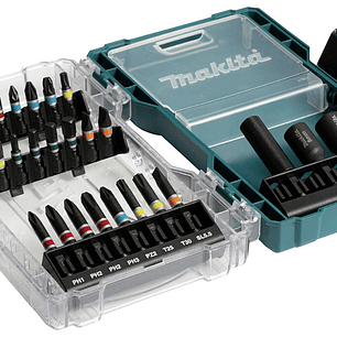 Juego de punta 28 pcs E-07048 Makita