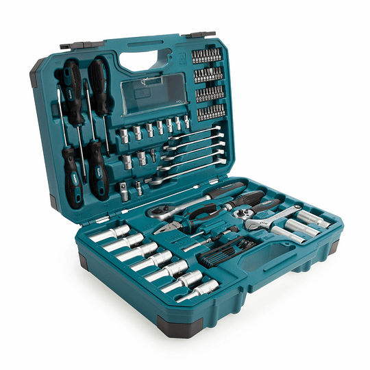 Set herramientas manuales 87 pcs E-08458 Makita