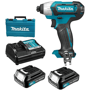 Atornillador de Impacto 12V TD110DWYE Makita