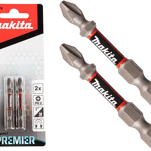 Puntas de torsión impact premier PH2X50MM E-03274 Makita