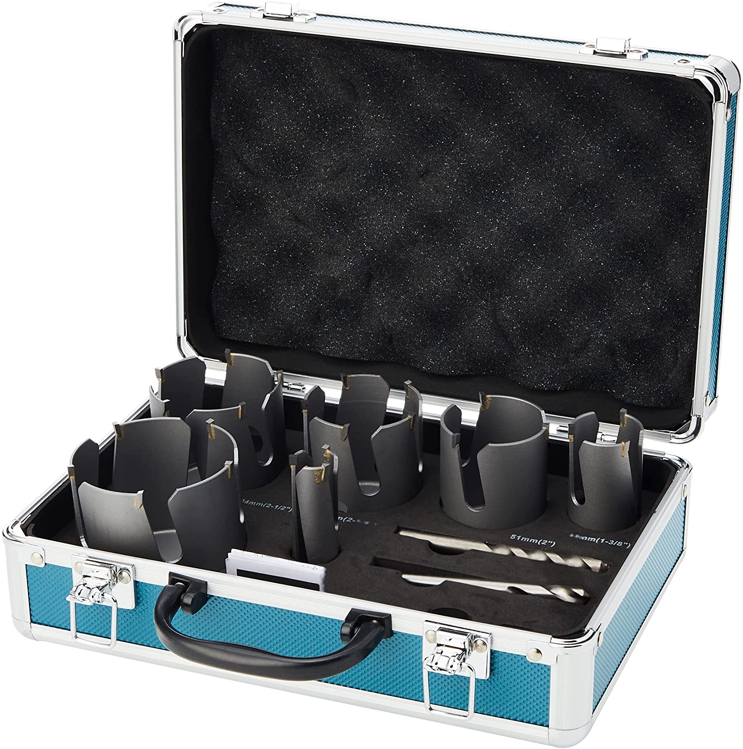 Set 9pcs sierra copa multimaterial tungsteno D-51297 Makita 1