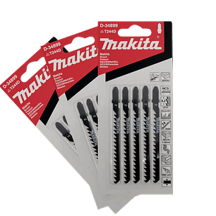 Pack 3 set 5 pcs Hoja Calar Corte Curvo Rápido 100mm D-34899 Makita