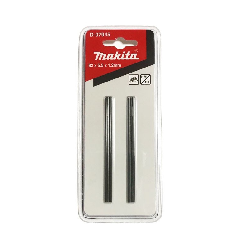 Cuchillas para cepillo HM 82mm 2pcs D-07945 Makita 1