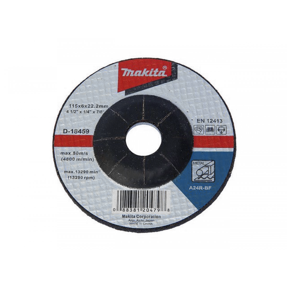 Set 10 Pzs Disco desbaste metal 4-1/2