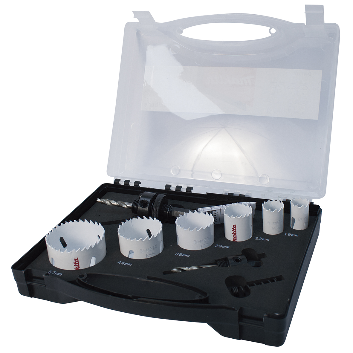 Set 6 pcs broca copa Bi-metal  D-47117 Makita 1