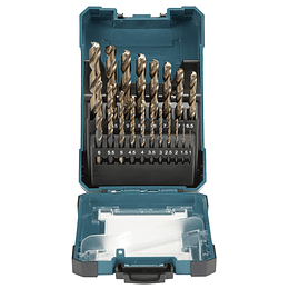 Set 19 pcs brocas para metal HSS M-FORCE D-67583 Makita