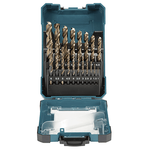 Set 19 pcs brocas para metal HSS M-FORCE D-67583 Makita