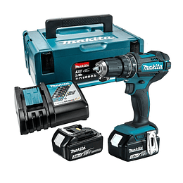 Taladro Percutor 13mm Inalámbrico DHP482RFJ Makita