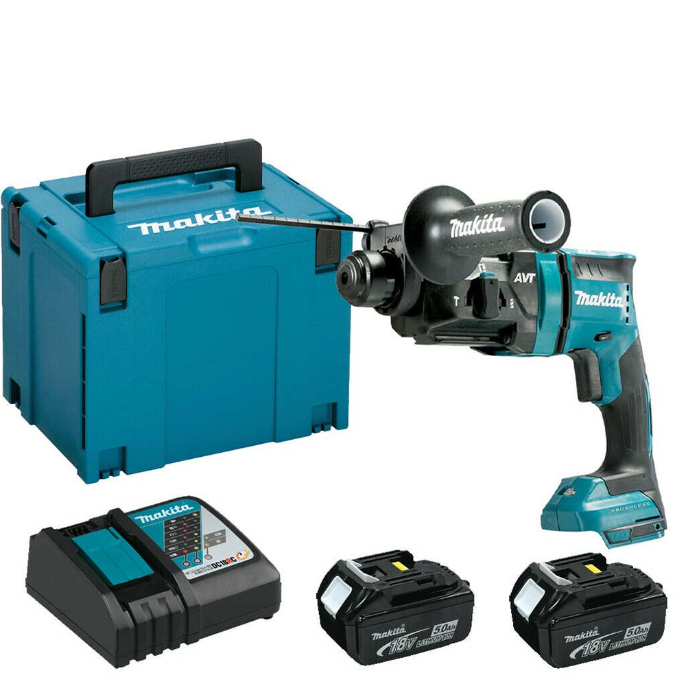 Rotomartillo Inalámbrico 18V DHR182RTJ Makita 1