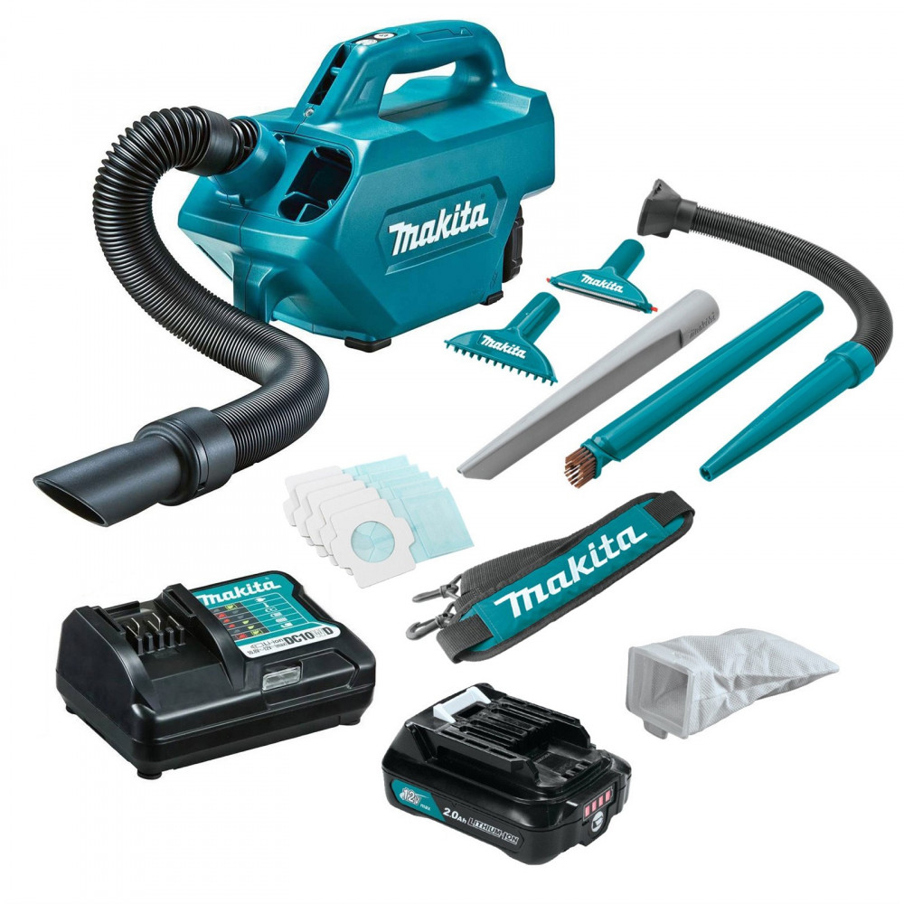 Aspiradora Inalámbrica 12V CL121DWA Makita 2