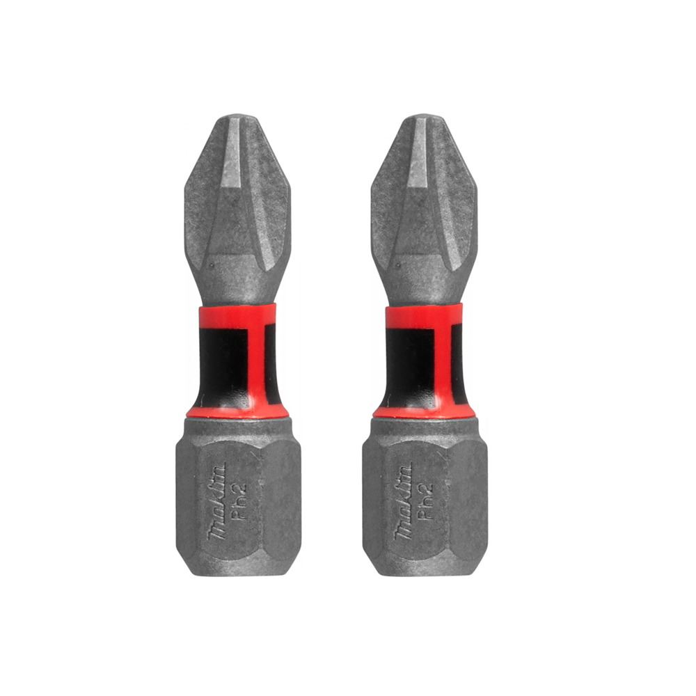 Punta de torsión ph2 25mm 2 pcs Impact premier Gold E-03137 Makita 1