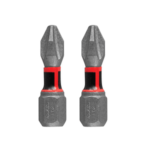 Punta de torsión ph2 25mm 2 pcs Impact premier Gold E-03137 Makita