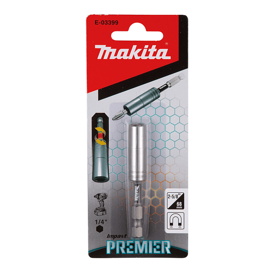 Porta puntas de torsión magnético 75mm impact premier E-03399 Makita