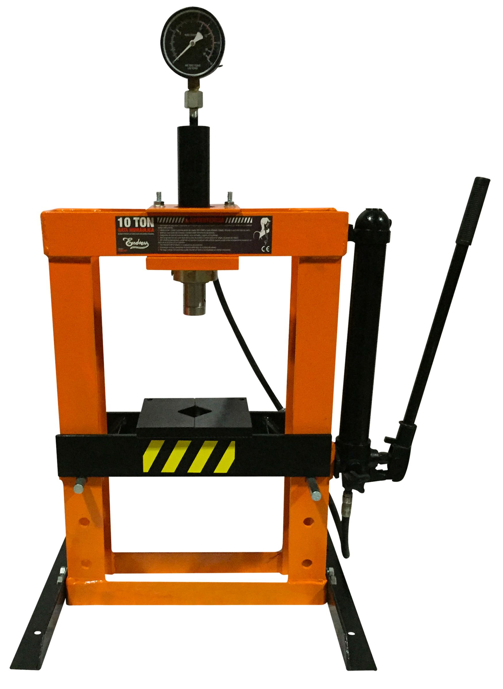 Prensa hidráulica 10T Manómetro PHM-10T Itaka 1