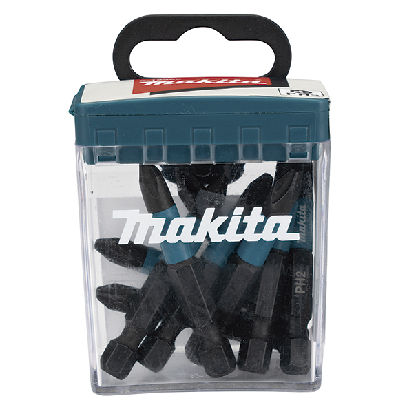 Set 10 puntas torsión black PH2-50 E-12407 Makita 1