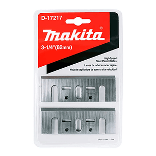 Cuchillo de cepillo 82mm Acero HSS D-17217 Makita
