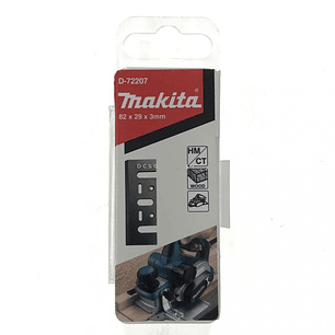 Cuchillo de cepillo 82mm Carburo Tungsteno D-72207 Makita