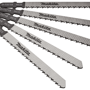 set 5 pcs Hojas de calar terminaciones D-72718 Makita