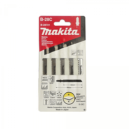 Set 5 pcs Hojas de calar MDF B-28721 Makita