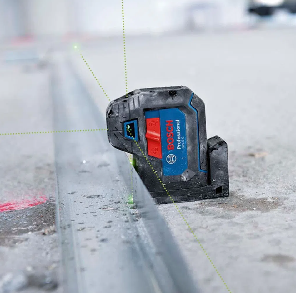 Nivel laser puntos verde GPL 5 G Bosch professional 2