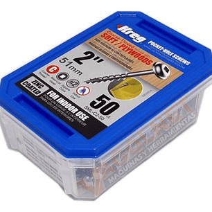 Tornillos Ocultos Zinc Hilo Grueso 2