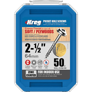 Tornillos Hilo Grueso 2 1/2