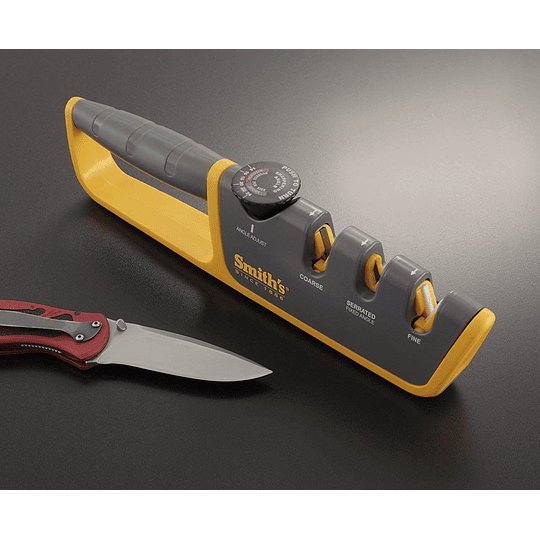 Afilador de cuchillos manual ajustable 50264 Smith´s