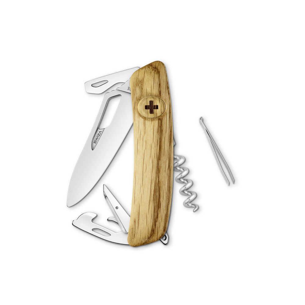 Navaja Suiza 11 funciones D03 Madera Swiza 1
