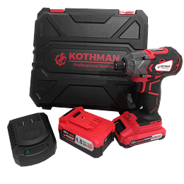 Atornillador de impacto inalámbrico 20V brushless AIIK-188 Kothman