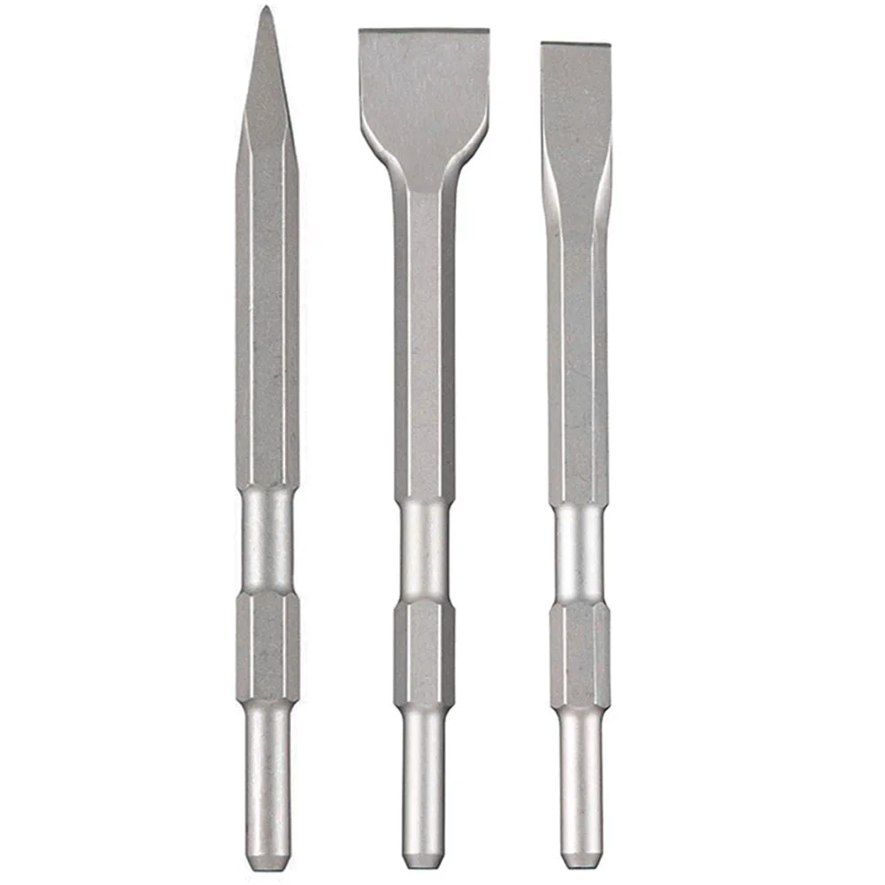 Set 3 Pcs Cinceles SDS-Plus Hex D-71320 Makita 1