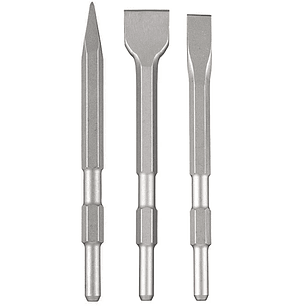 Set 3 Pcs Cinceles SDS-Plus Hex D-71320 Makita