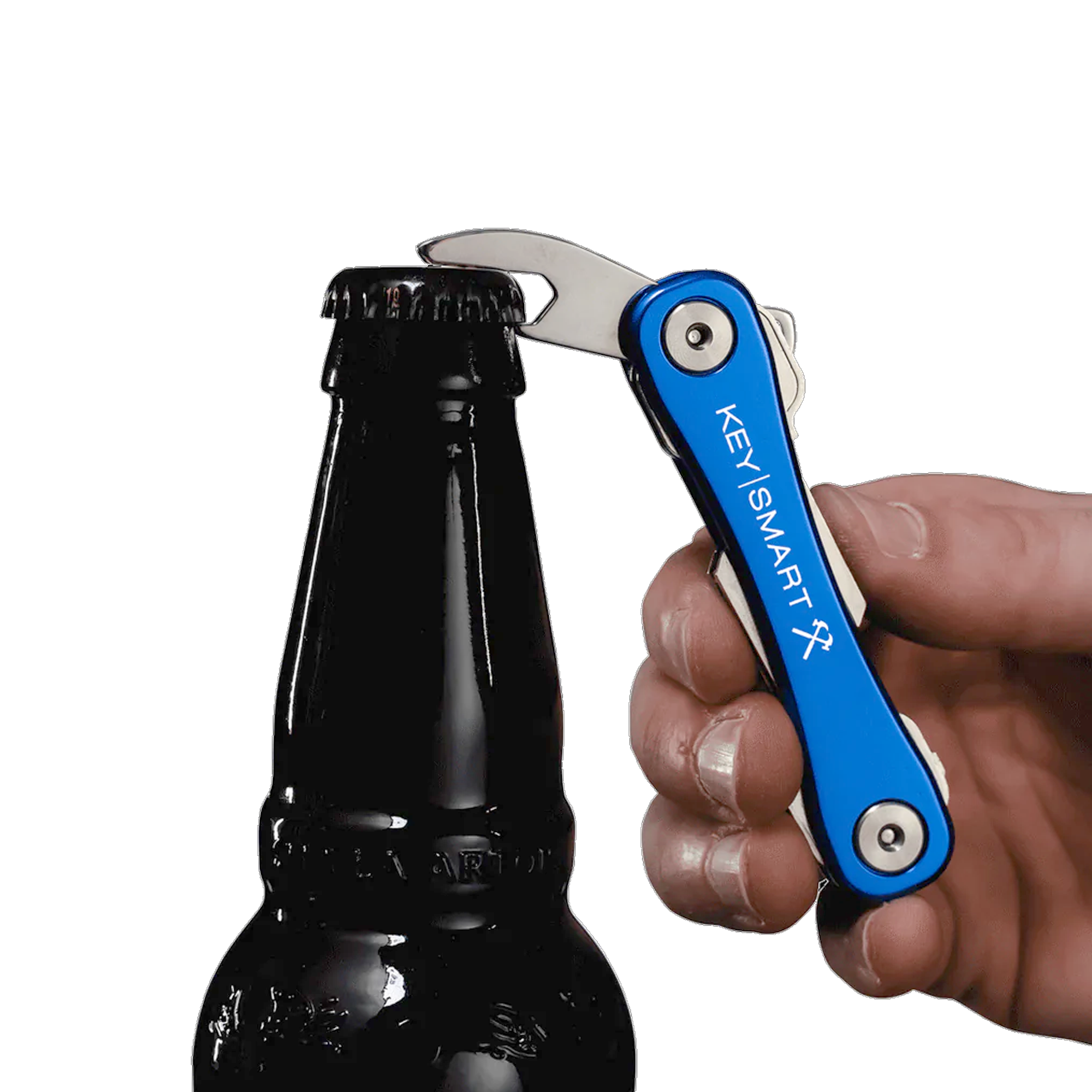 llavero organizador aluminio con accesorio  Keysmart Alltul 4