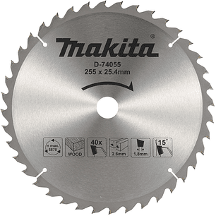 Disco de sierra 255mm 10