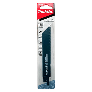 Set 2 pcs Hoja sierra sable 24T x 152MM D-51649 Makita