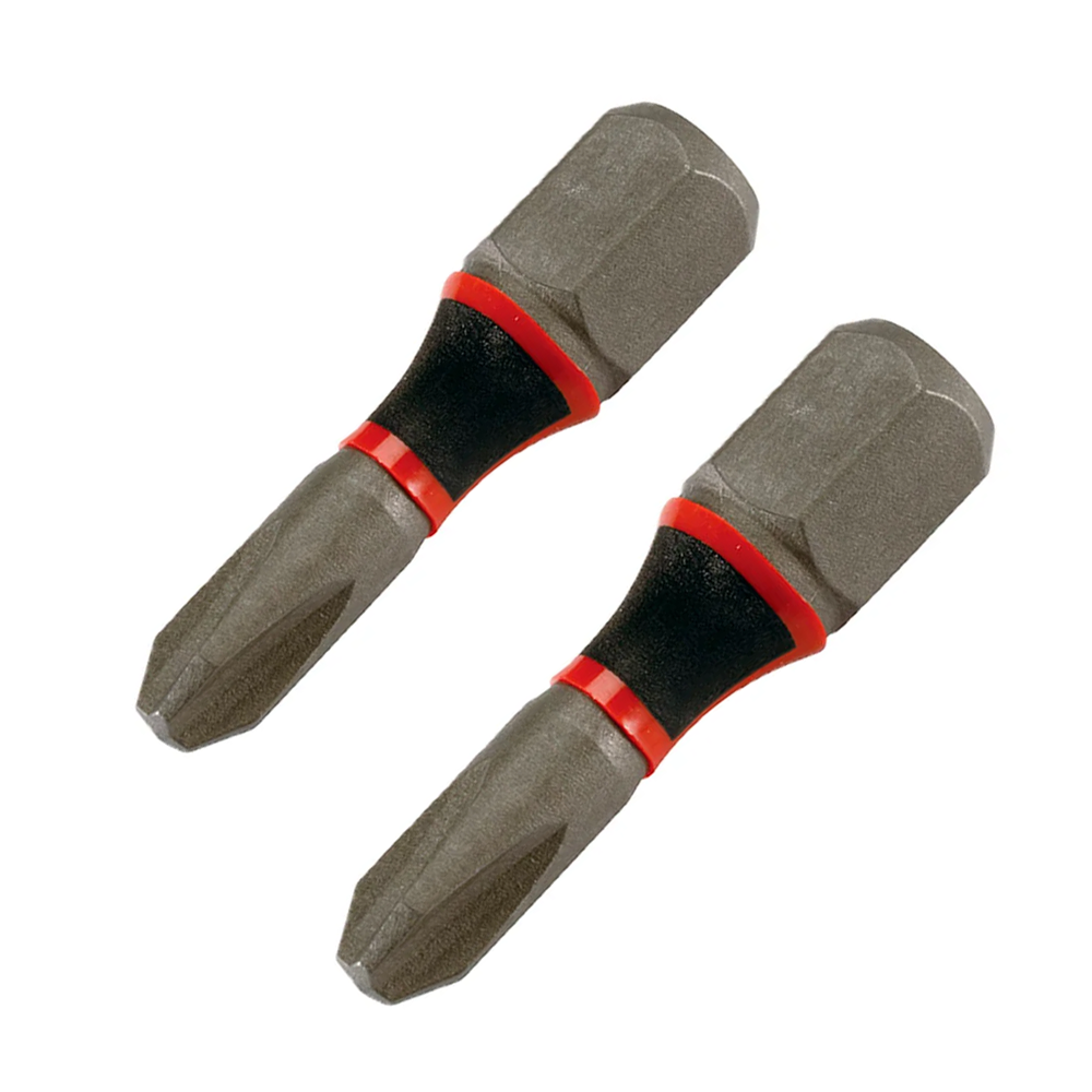 set 2 Pcs Puntas de torsión impact premier PH2 E-03143 Makita 1