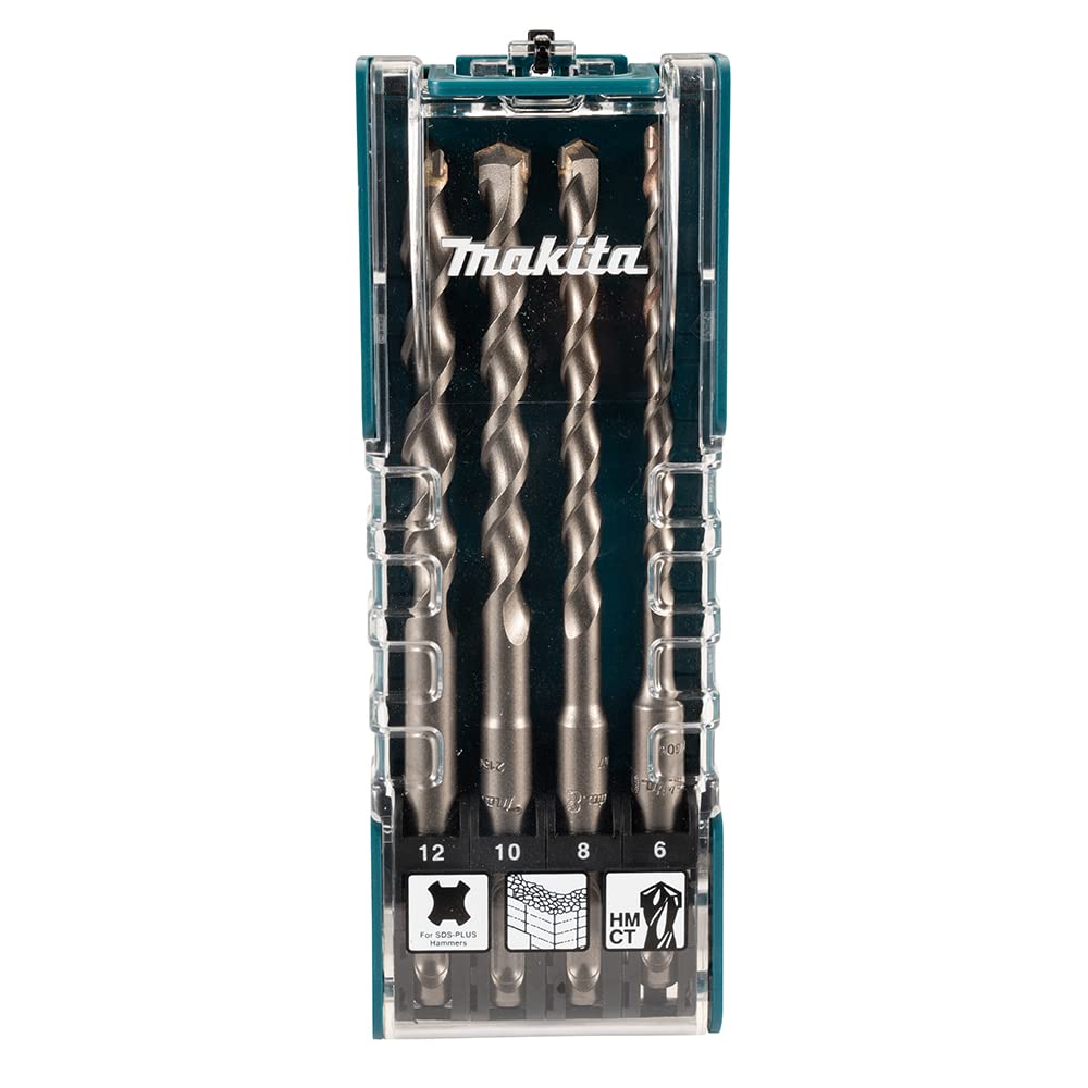 Set 4 pcs Brocas SDS-PLUS D-74756 Makita 1
