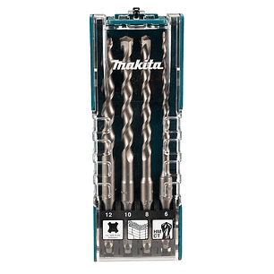Set 4 pcs Brocas SDS-PLUS D-74756 Makita